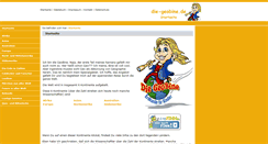 Desktop Screenshot of die-geobine.de