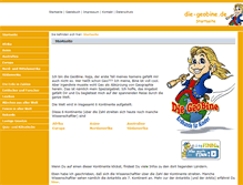 Tablet Screenshot of die-geobine.de